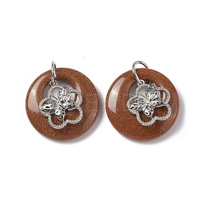 Synthetic Goldstone Pendants G-P484-01P-02-1