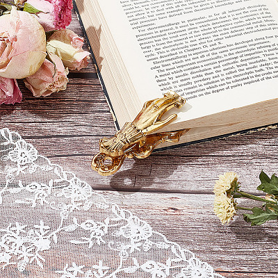Alloy Bookmark Clips AJEW-WH0528-11B-1