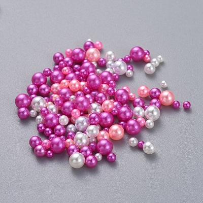 ABS Plastic Imitation Pearl X-KY-I005-01E-1