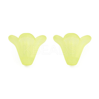 Frosted Acrylic Beads PL692-14-1