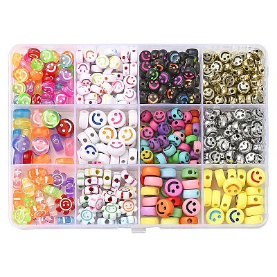Mixed Styles Acrylic Beads DIY-YW0008-44-1