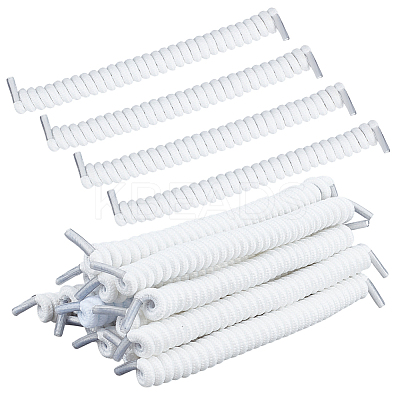 14Pcs Polyester & Rubber Latex Thread Spring Shoelaces AJEW-OC0014-60C-1
