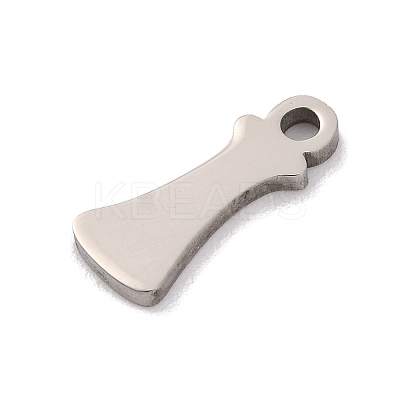 Non-Tarnish 201 Stainless Steel Charms STAS-U016-01P-I-1