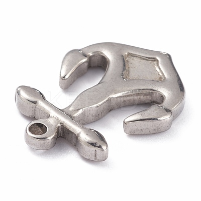 Non-Tarnish 304 Stainless Steel Pendants STAS-O140-09P-1