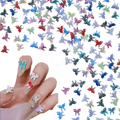 240Pcs 12 Colors  Luminous Resin Cabochons MRMJ-HY0001-24-1