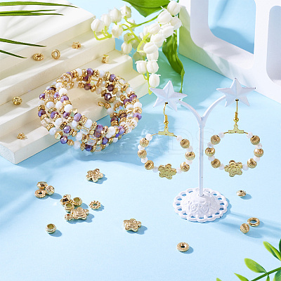 400Pcs 20 Styles CCB Plastic Beads CCB-TA0001-13-1