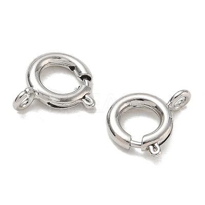 Brass Spring Ring Clasps KK-CBA1AE8-05C-P-1