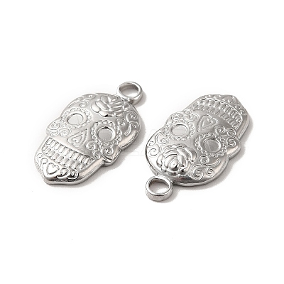 Non-Tarnish 304 Stainless Steel Pendant Rhinestone Settings STAS-H212-28P-1