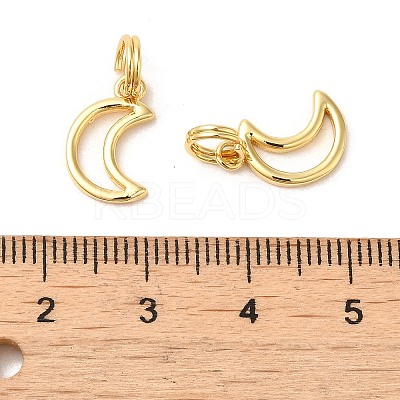 Brass Charms KK-G364-09G-01-1