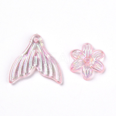 Transparent Acrylic Beads OACR-N137-73C-1