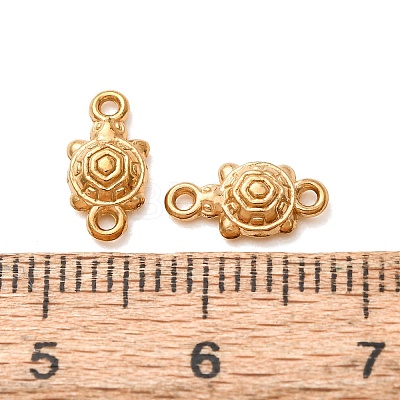 304 Stainless Steel Connector Charms STAS-N124-46G-1