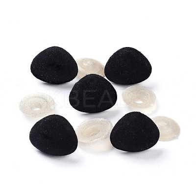(Defective Closeout Sale)Flocky Plastic Doll Safety Noses DIY-XCP0001-48-1
