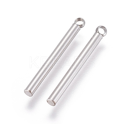 Tarnish Resistant 201 Stainless Steel Pendants STAS-L232-018B-1