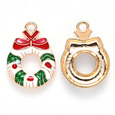 Alloy Enamel Pendants LS-ENAM-S121-009-1
