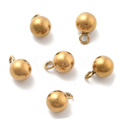 Ion Plating(IP) 304 Stainless Steel Charms STAS-R138-06G-03-1