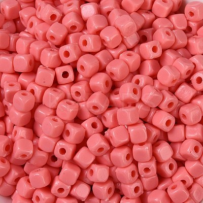 Opaque Acrylic Beads OACR-B025-06C-1