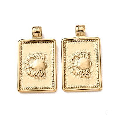 304 Stainless Steel Pendants STAS-C184-11G-11-1