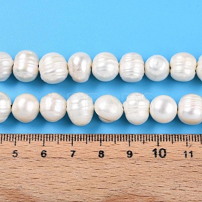 Natural Cultured Freshwater Pearl Beads Strands LS-PEAR-L001-A-08-01-1