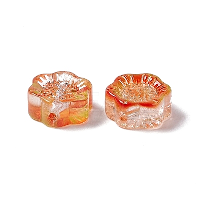 Electroplated Glass Beads GLAA-G090-01B-1