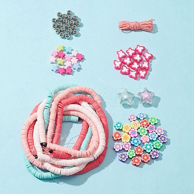 DIY Stretch Bracelet Making Kit DIY-FS0003-90-1