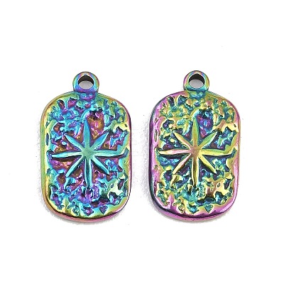 Ion Plating(IP) 304 Stainless Steel Pendants STAS-F287-11M-1