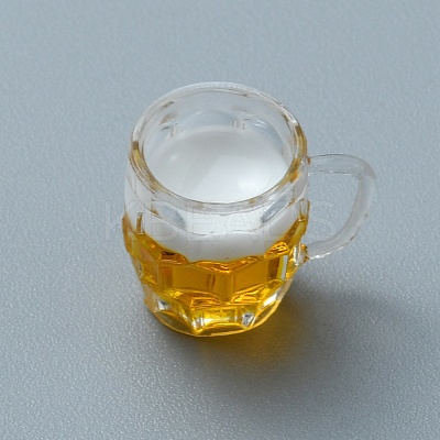 Resin Mini Dollhouse Beer Simulation Food RESI-WH0029-31-1