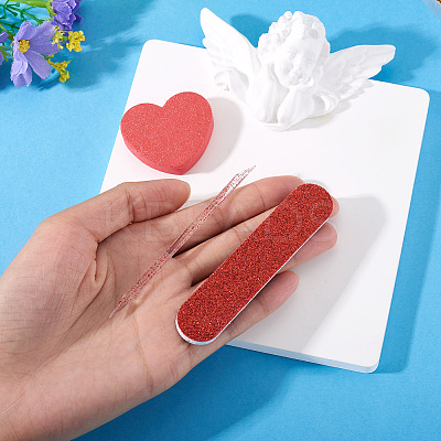 3Pcs Wood Nail Art Tools AJEW-TA0002-96A-1