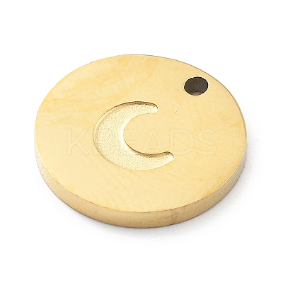 304 Stainless Steel Charms STAS-I327-01G-03-1
