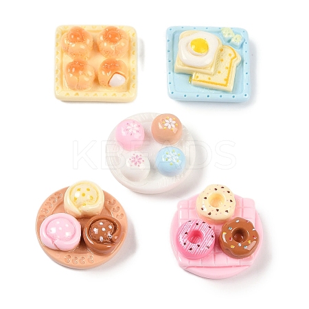 Opaque Resin Breakfast Decoden Cabochons CRES-M036-05-1