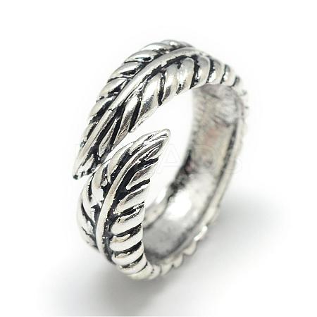 Adjustable Alloy Cuff Finger Rings RJEW-S038-006-1