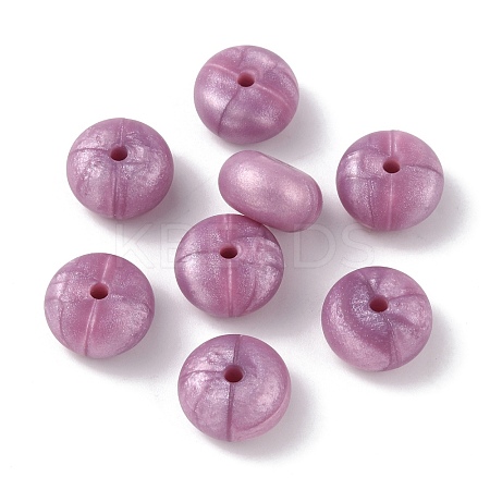 Rondelle Food Grade Eco-Friendly Silicone Beads SIL-TAC0010-04G-1