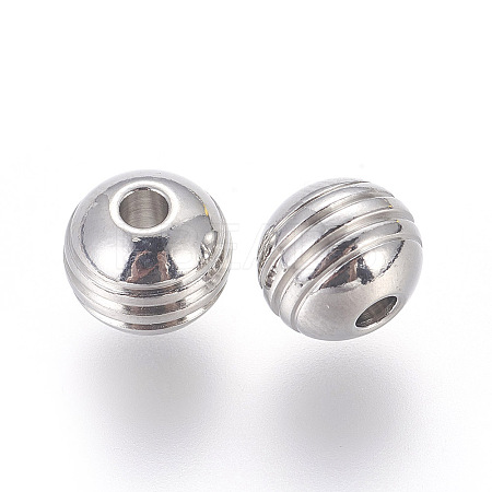 Tarnish Resistant 304 Stainless Steel Beads LS-STAS-E451-37P-1