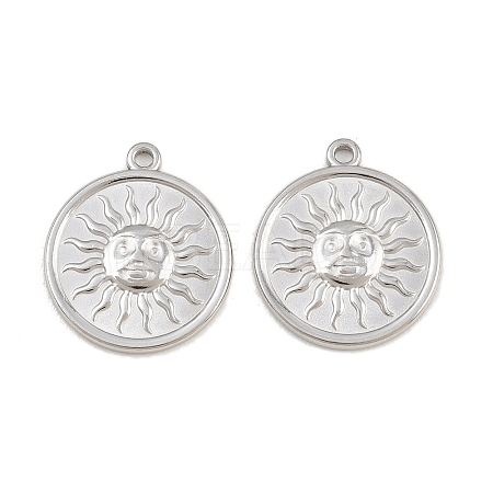 304 Stainless Steel Pendants SA-CBAB51A-02P-1