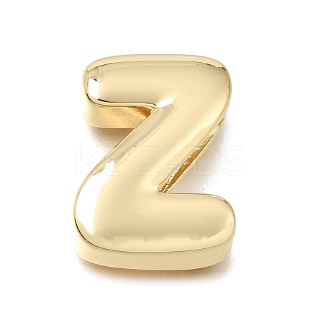Brass Slide Charms KK-E802-33G-Z-1