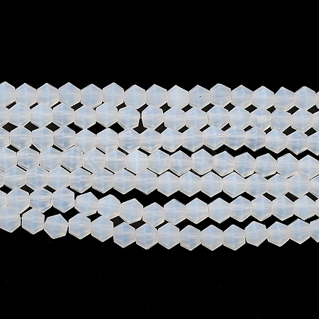 Imitation Jade Frosted Glass Bead Strands LS-EGLA-A039-J4mm-MD05-1