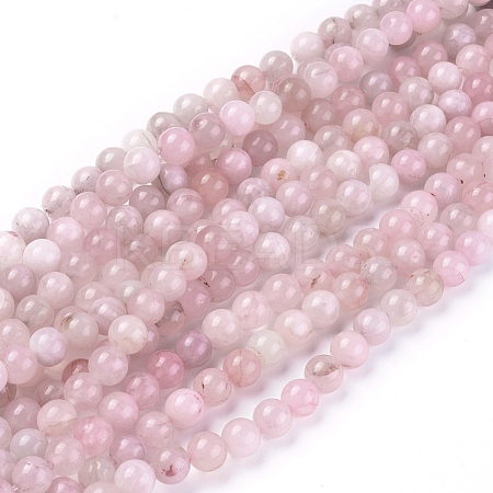 Natural Rose Quartz Beads Strands X-G-F591-04C-8mm-1