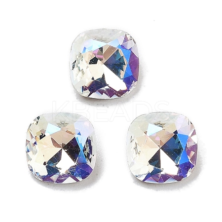 K9 Glass Rhinestone Cabochons GLAA-H034-04B-001MO-1
