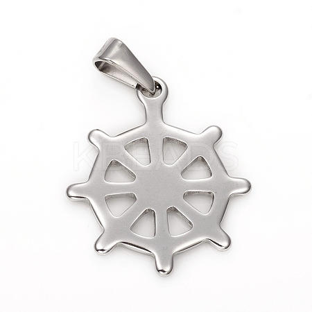 Tarnish Resistant 304 Stainless Steel Pendants LS-STAS-I136-24P-1