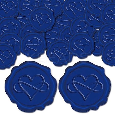 25Pcs Adhesive Wax Seal Stickers DIY-CP0009-11B-05-1