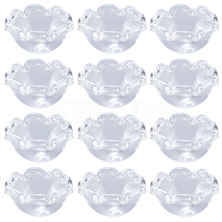 20Pcs Glass Bead Cone for Wind Chimes Making GLAA-SP0001-02-1