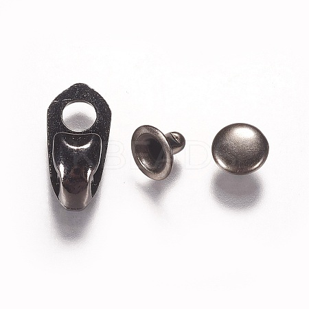 Alloy Boot Lace Hooks For Climbing and Outdoor Shoes LS-PALLOY-WH0024-03B-1