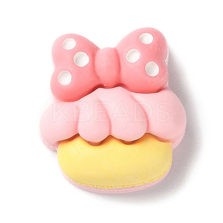 Opaque Resin Decoden Cabochons RESI-G079-02F-1