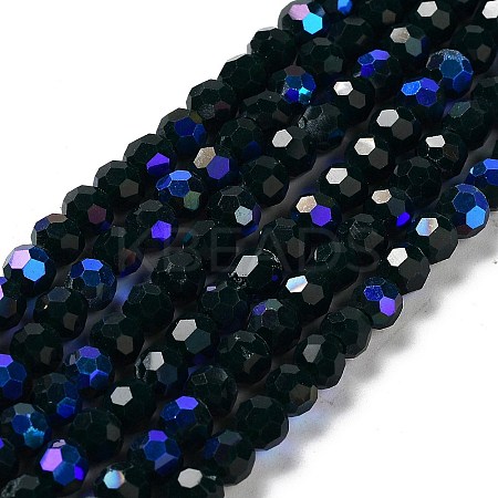 Opaque Glass Beads Strands EGLA-A035-P6mm-L23-1