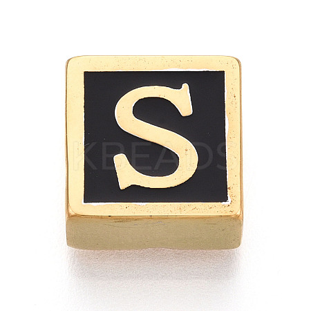 304 Stainless Steel Black Enamel Square Spacer Bars STAS-T073-58S-G-1