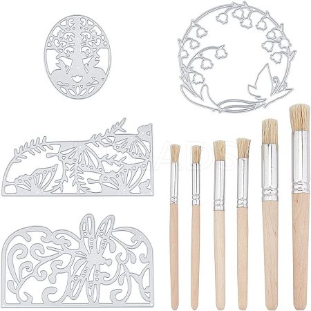Carbon Steel Cutting Dies Stencils DIY-PH0003-12-1