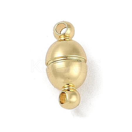 Rack Plating Brass Magnetic Clasps KK-Z070-19G-01-1