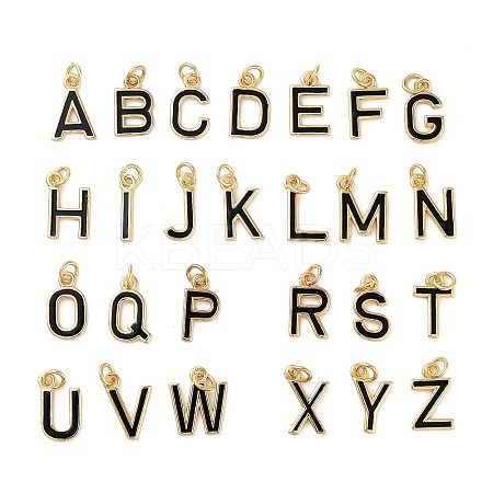 Rack Plating Brass Pendants KK-C065-04-G-1-1