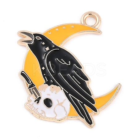 Alloy Pendants ENAM-R004-03KCG-04-1