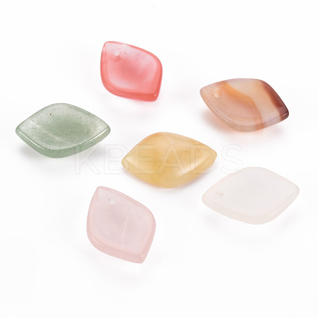 Natural & Synthetic Mixed Gemstone Pendants G-T122-62-1