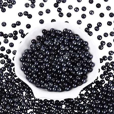 500Pcs Transparent Glass Seed Beads SEED-PA0001-08D-1
